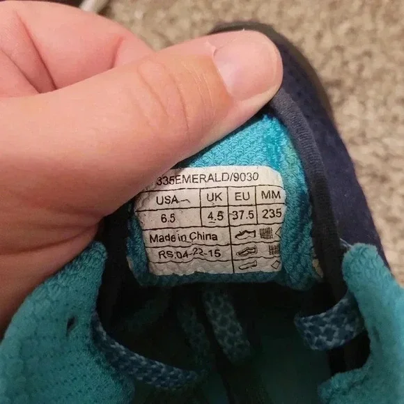 Vionic Action 335 Emerald Comfort Walking Shoes 6.5 - Picture 11 of 12